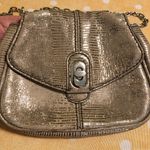 Banana Republic  Crossbody Bag Chain Strap Gold Small Purse Photo 1