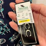 Y2K navy blue butterfly embroidered elastic waist stretchy midi skirt NWT NYCC Size M Photo 4