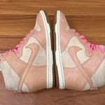 Nike Vintage 543257 Dunk Sky Hi Desert Sand Gum Pink Hidden Wedge Sneakers Sz 7 Photo 6