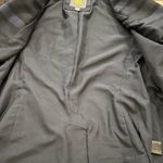 Banana Republic  Women’s Lined Black Navy Blue Blazer Gold Buttons Size Small Photo 6