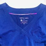 Healing Hands  Purple label navy scrub top, size XL Photo 1