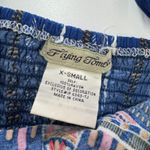 Flying Tomato  Jumpsuit Womens X Small Blue Wide Leg Boho Festival Open Back Photo 3