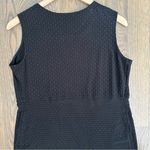 Habitat Sleeveless Textured Knit Jersey Bodycon Midi Dress in Black Medium Photo 7