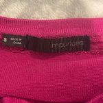 Maurice's Womens Size small Dark Fuchsia Ruched Button Front Long Sleeve Cardigan Photo 7