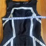 White House | Black Market Black & White Mod Pencil Dress Size 6 Photo 6