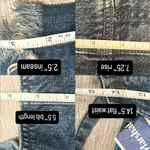 We The Free Free People  Blue Denim Strappy Shortalls Frayed Overall Shorts Twee Photo 7