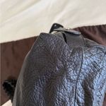 Gucci Authentic  Black Large Leather Bamboo Bar Tote/Shoulder Bag Photo 9