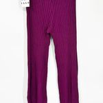 Simon Miller Ribbed Cyrene Berry Burgundy Pull Photo 1