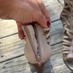 Nine West Beige Lace-Up Wedges Photo 2