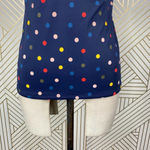 Boden Milos Cup Size Tankini Top Navy Spot Blue Photo 3