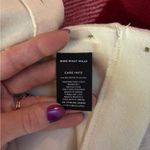 Who What Wear NWT Women's Cream Mock Turtlwneck Sweater with Button Accents Photo 8