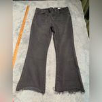 frame denim  le crop mini boot black jeans 34 Photo 0