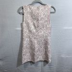 Victoria Beckham x Target Blush Paisley Jacquard Sleeveless Shift Mini Dress XS Photo 1