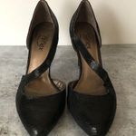 Moda  Reflex Black Embossed Lucinda Pumps High Heels Shoes Size 6 Women’s Photo 2