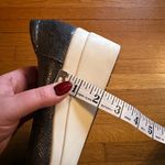 Naturalizers Blue-Toned Grey Snakeskin Heeled Slip-On, Size 9.5, NWOB Photo 7