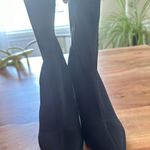 Black Sock Boots Size 9 Photo 3