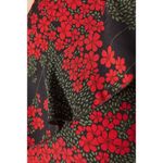 Red Valentino NWOT $1770 Floral Crepe Ruffled Maxi Dress Size 46 / US8 Photo 4