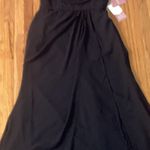 Women’s STACEES Formal Black Sweetheart Sweep Train Dress Size 12 Bust 39 New Photo 2
