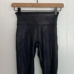  SPANXshape Faux Leather Vegan Leggings in Black Size XS Petite XSP Photo 5