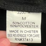 I Joah Black Embroidered Floral Hooded Jacket with Pockets, size M Photo 3