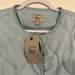 G.H. Bass & Co Tiffany Blue Puffer Jacket Size M Photo 2