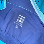 Title Nine $89 T9 US M Navy Twisted Sister Racerback Active Sport Bra Dress EUC Photo 4