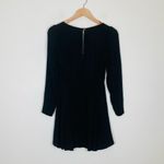 Reformation  Milla black long sleeve bustier neckline fit and flare dress. Size 4 Photo 2
