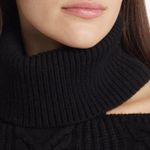 Paige Lorilee Cold Shoulder Turtleneck Wool Blend Sweater, Size L New w/Tag Photo 7