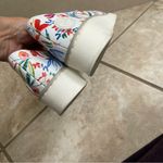 Rieker MULTI color White floral‎ slip on sneaker Size 7 USA (38) EUC Women Photo 9