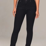 Abercrombie & Fitch  High Rise Super Skinny Ankle Jeans Size 14 Minimalist Skater Photo 0