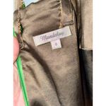 Mandalay Jade Green Gold Silk Beaded Maxi Long Gown Evening Formal Dress Women 8 Photo 10