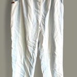 Vintage Gitano Striped High Waist Denim Pants Elastic Waistband Casual Jeans 16 Blue Photo 0