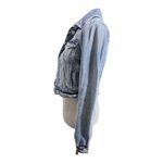 American Eagle  AE Blue
Denim Jean Jacket Womens
XS Distressed Classic Y2K Photo 3