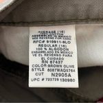 Faded Glory  Authentic Jeans Straight Leg 5-Pocket Brown Olive 16 Photo 4