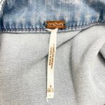 Free People  Little Daisies Button Front Light Denim Mini Skirt Women’s Size 6 Photo 7