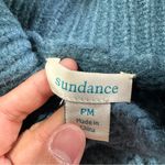 Sundance  Women’s Wool Blend Winter Tryst Cardigan Button Front in Teal Blue PM Photo 8