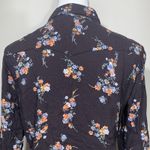 Wrangler Women’s Black Floral Button-Up Shirt Size XS Long Sleeve Western Style Photo 5