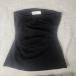 Anthropologie NWT  Strapless Ruched Top Size M Photo 4