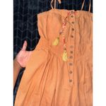 Free People  Women's CORAL ROSALYN‎ JUMPSUIT No Belt Boho Size 4 Photo 3