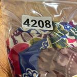 VTG Lawrence Women Button Blazer Jacket 2X Multicolor Floral Abstract Artsy Red Photo 6