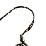 Handmade Freshwater Pearl & Fluorite Dangle Earrings Photo 7