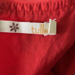 None Tulle Womens Sleeveless Red a Line Dress Size Small  u Photo 7