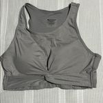 Athleta  Charcoal Twist Front Bra Photo 0