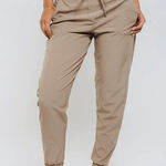 ALBION FIT Albion Khaki Jetsetter Joggers Size Small Photo 0