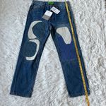 Free People Sandrine Rose by Free Peaople Harem Patch Jeans Medium wash size 25 Photo 8