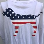 PINK - Victoria's Secret PINK Victoria’s Secret American flag red white and blue dog shirt size s…​ Photo 2