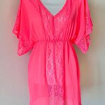 Xhilaration Neon Swim Cover up Dress Photo 1