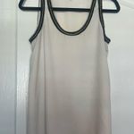 Mango White Good Chain Embellished Tank Blouse Photo 6