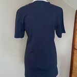 Bella Canvas  Navy Blue Brave Bible Verse Short Sleeve V-Neck Tee Small Photo 2