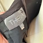 NWT Theia Strapless Accordion Pleat Embellished Dress Black $1300 2 Photo 9